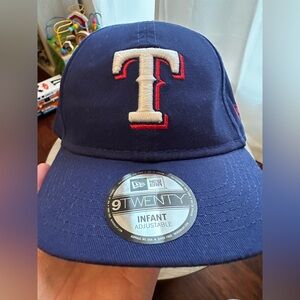 Texas Rangers infant baseball cap